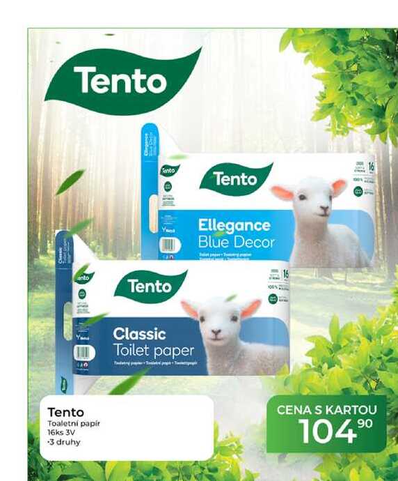 Tento Toaletni papir 16ks 3V