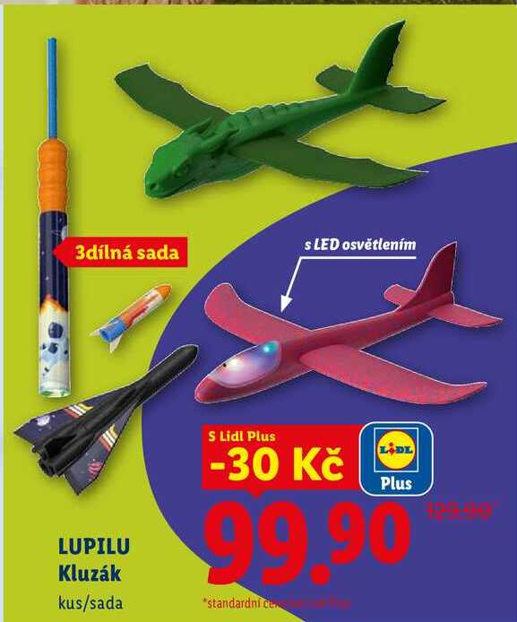 LUPILU Kluzák, kus/sada 