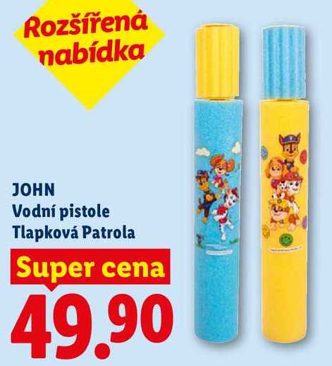 JOHN Vodní pistole Tlapková Patrola Lidl