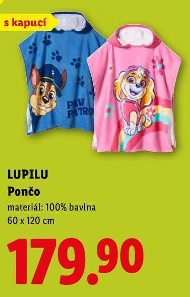 LUPILU Pončo Lidl