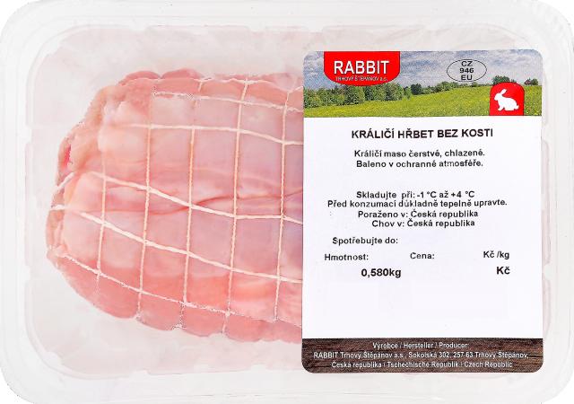 Rabbit Králičí hřbet bez kosti - roláda