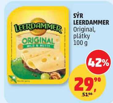 LEERDAMMER ORIGINAL plátky, 100 g