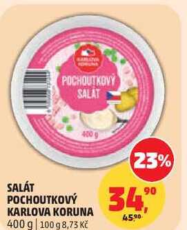 SALÁT POCHOUTKOVÝ KARLOVA KORUNA, 400 g