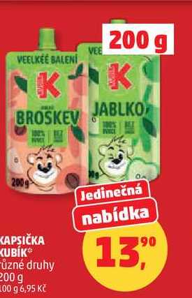KAPSIČKA KUBÍK různé druhy, 200 g Penny Market