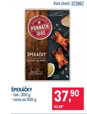 ŠPEKÁČKY 300 g