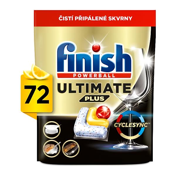 Finish Ultimate Plus All in 1 kapsle do myčky nádobí Lemon Košík.cz