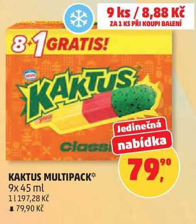 KAKTUS MULTIPACK, 9x 45 ml  