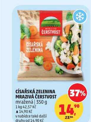 CÍSAŘSKÁ ZELENINA MRAZIVÁ ČERSTVOST mražená, 350 g