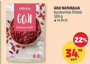 GOJI NATURALIA kustovnice čínská, 100 g 