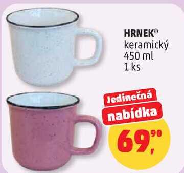 HRNEK keramický, 450 ml, 1 ks