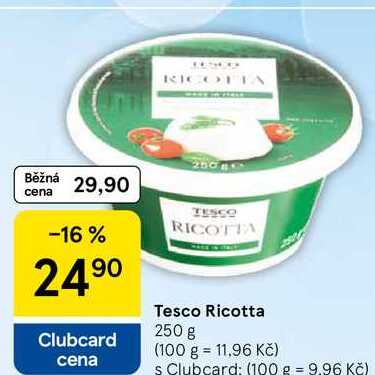 Tesco Ricotta, 250 g