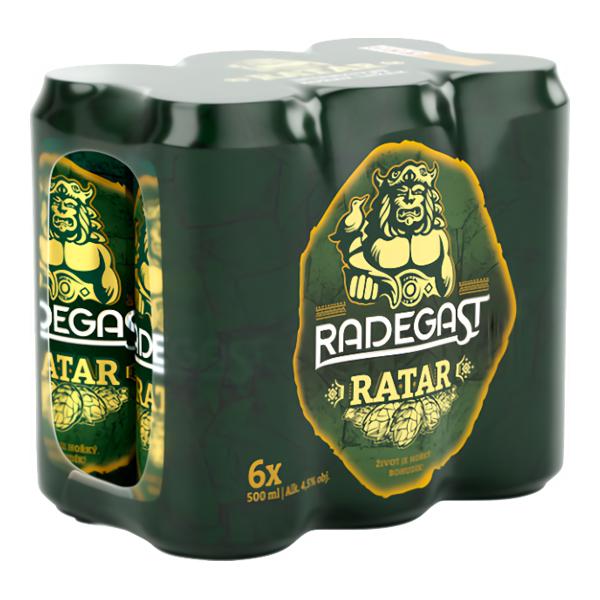 Radegast Ratar Ležák plech 6x500ml v akci