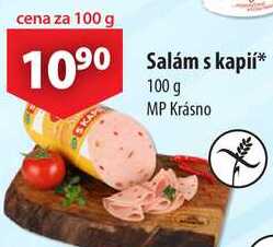 Salám s kapií, 100 g