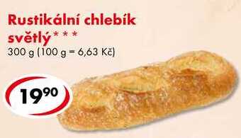 Rustikální chlebík světlý, 300 g 