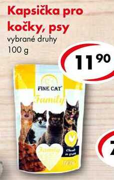 Kapsička pro kočky, psy, 100 g