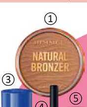 RIMMEL LONDON Natural bronzer pudr Teta drogerie