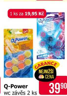 Q-Power wc závěs 2 ks