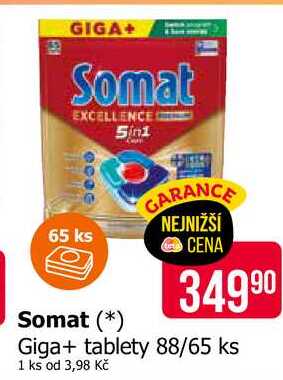 Somat Giga+ tablety 88/65 ks Teta drogerie