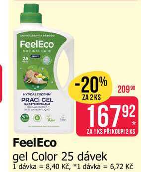 FeelEco gel Color 25 dávek Teta drogerie
