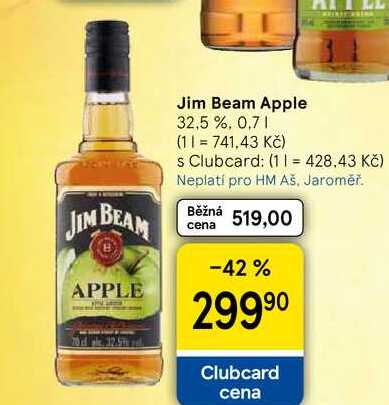 Jim Beam Apple 32,5 %, 0,7 l