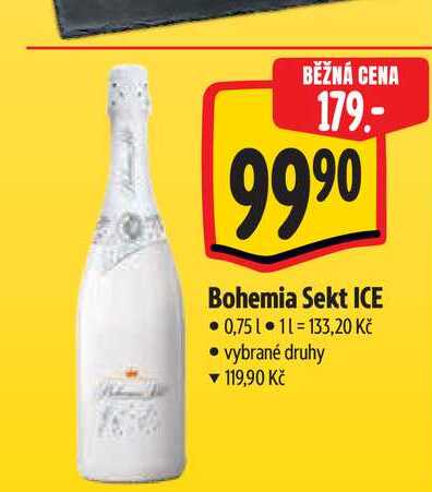 Bohemia Sekt ICE 0,75 l