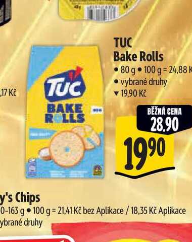 TUC Bake Rolls 80 g