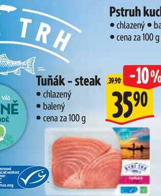Tuňák - steak 100 g