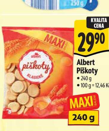 Albert Piškoty 240g