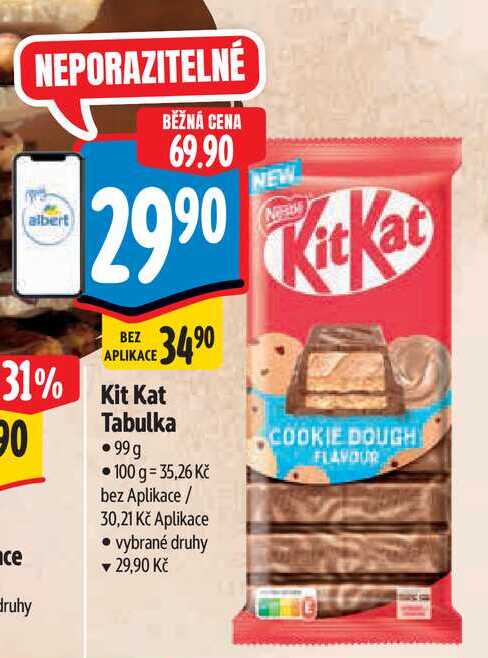 Kit Kat Tabulka 99g