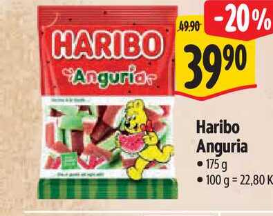  Haribo Anguria  175 g 