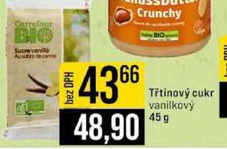 Třtinový cukr vanilkový 45 g