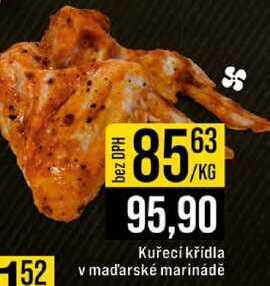 Kuřecí křidla v maďarské marinádě 1kg