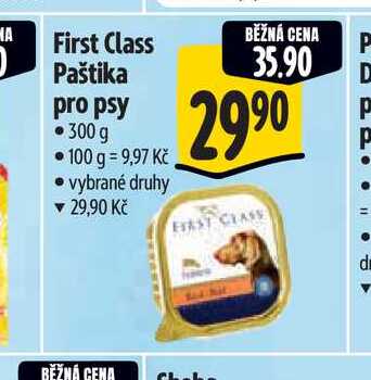 First Class Paštika pro psy 300 g