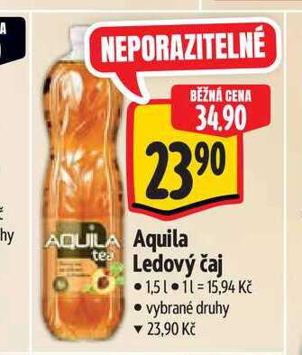Aquila tea Ledový čaj 1,5 l