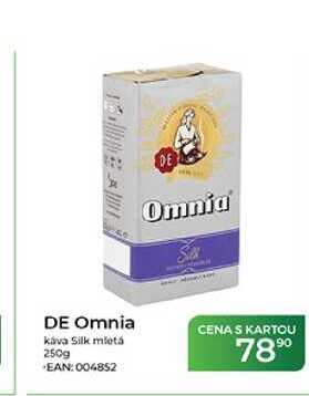 DE Omnia káva Silk mletá 250g