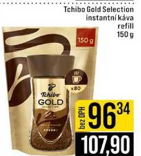 Tchibo Gold Selection instantní káva refill 150 g