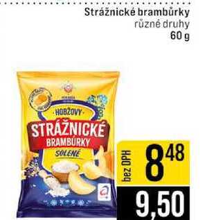 Strážnické brambůrky různé druhy 60 g