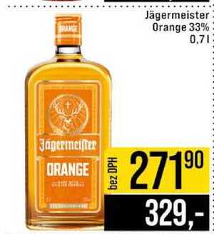 Jägermeister Orange 33% 0,7l