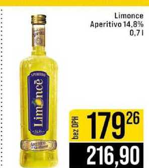 Limonce Aperitivo 14,8% 0,7l