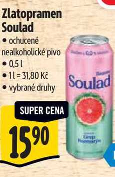 Zlatopramen Soulad, 0,5 l