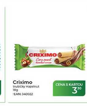 Criximo trubičky Hazelnut 18g