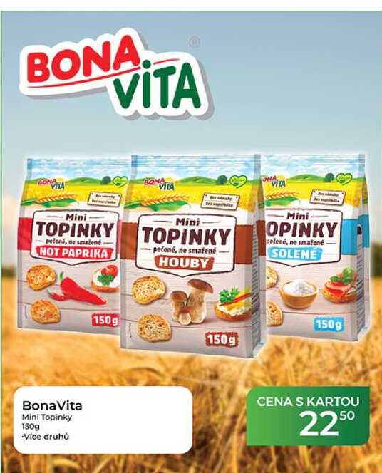 Bona Vita Mini Topinky 150g