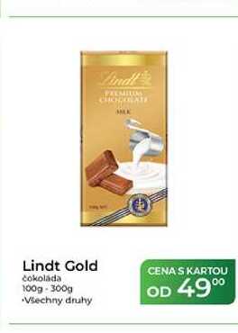 Lindt Gold čokoláda 100g-300g
