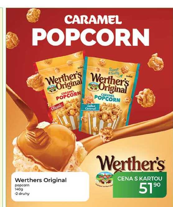 Werthers Original popcorn 140g