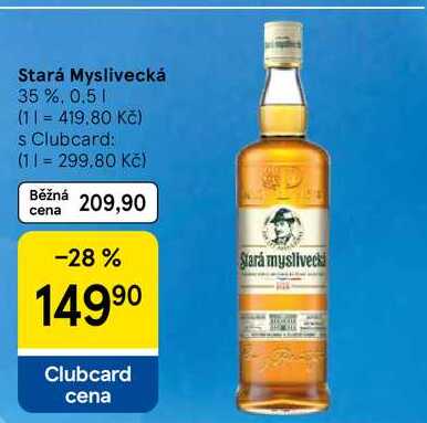 Stará Myslivecká 35 %, 0.5 l