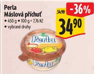 Perla Máslová příchuť, 450 g