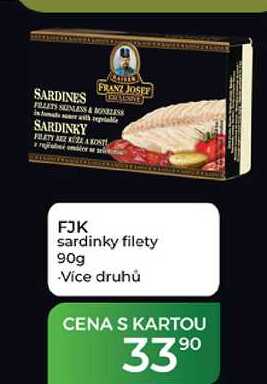 FJK sardinky filety 90g