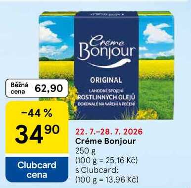 Créme Bonjour, 250 g