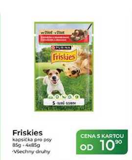 Friskies kapsička pro psy 85g-4x85g