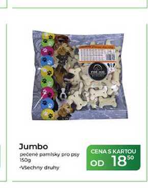 Jumbo pečené pamlsky pro psy 150g
